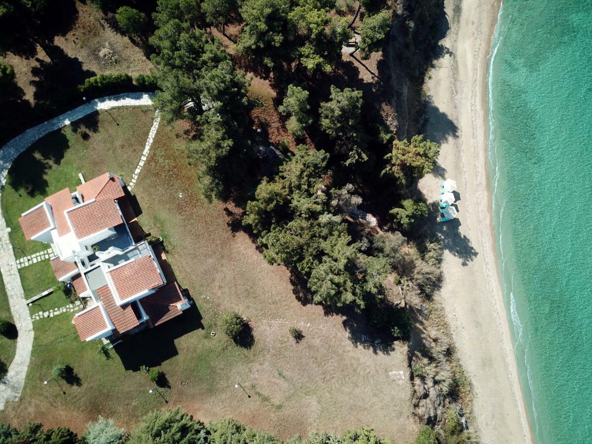 Summerday Villa Private Beach Неа-Ираклия Экстерьер фото