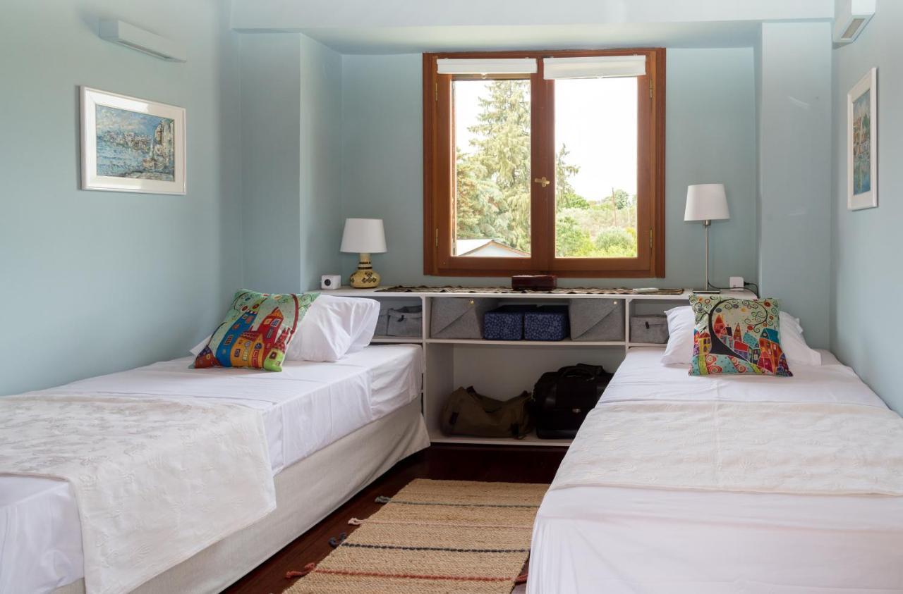 Summerday Villa Private Beach Неа-Ираклия Экстерьер фото