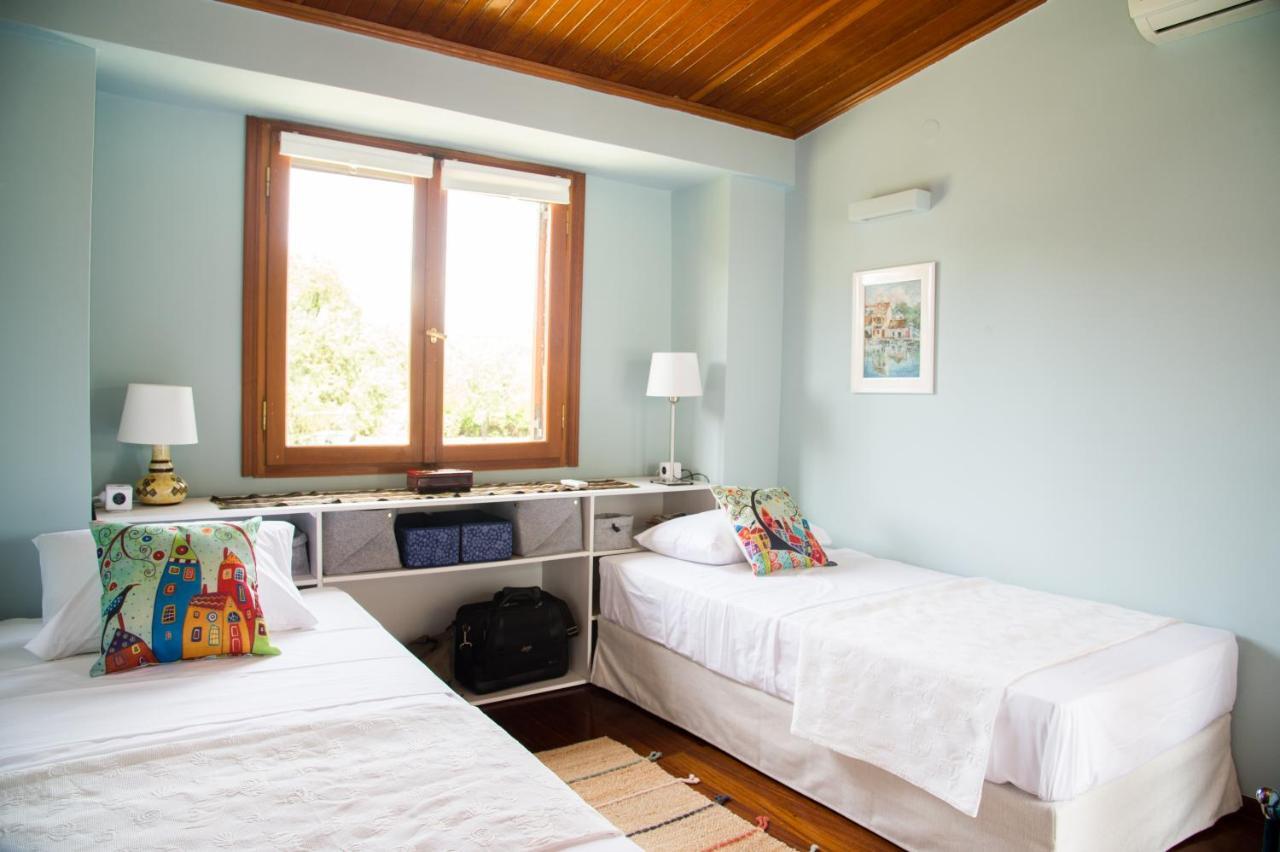 Summerday Villa Private Beach Неа-Ираклия Экстерьер фото
