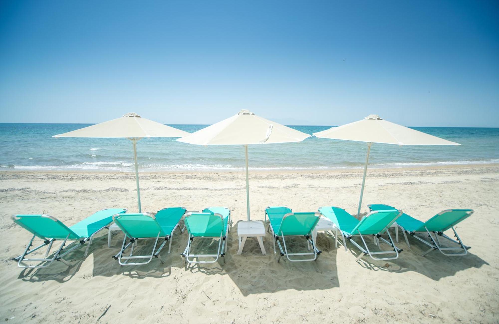Summerday Villa Private Beach Неа-Ираклия Экстерьер фото