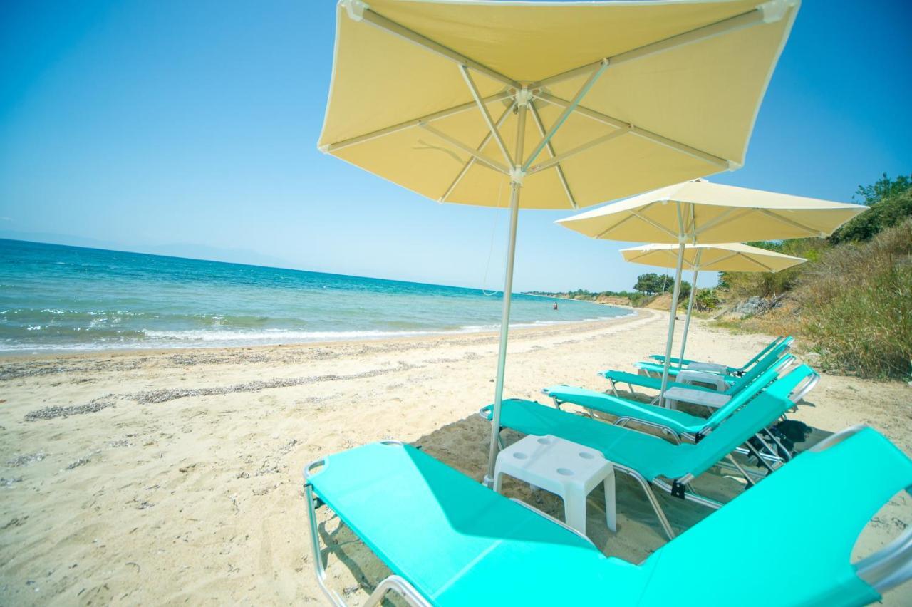 Summerday Villa Private Beach Неа-Ираклия Экстерьер фото